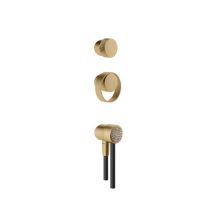 Juego de monomando y teleducha para exterior – Ducha de mano con soporte magnético – Manguera de 1500 mm