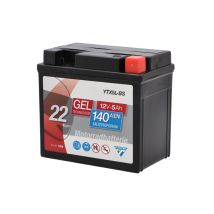 Cartec Gel Motorradbatterie Ytx5l-bs 5ah 140a Gel-batterie