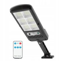 Ltc Lampe Solaire Avec Capteurs Noire Compacte 24w