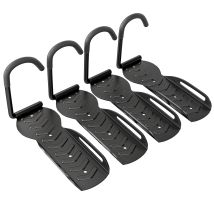 Sportnow Soportes De Pared Para Bicicletas Plegables, Hasta 30 Kg, Portabicicletas De Almacenamiento Vertical Con Tornillos, Para Casa, Garaje