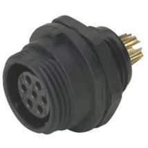 Sp1312 / S 2 Rundstecker Buchse, Einbau Gesamtpolzahl: 2 Serie (rundsteckverbinder): Sp13 1 S - Weipu