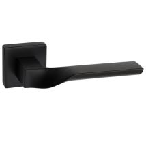 System+ - Manivela Con Roseta De 52x52. Material Zamak. Modelo Spinal Acabado Negro Mate