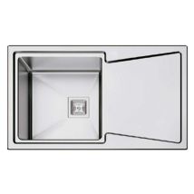 Gresinex - Evier À Encastrer Carré 86 X 50 New York - 1 Cuve - Inox