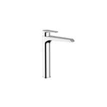 Teorema Rubinetteria - Mezclador Alto Para Lavabo En Latón Cromado - Teorema Velvet