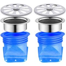 Scarico A Pavimento Regolabile In Silicone, Antiriflusso, Confezione Da 2, Valvola Unidirezionale Per L'Impianto Idraulico Del Pavimento Del Bagno (