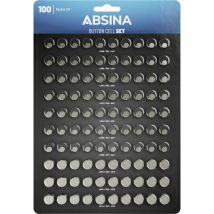 Jeu De Piles Bouton Alcalines 1 Pc – Pile 1.5v Pour Appareils Électroniques – Non Rechargeable – Longue Durée – Absina