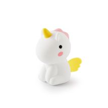 Yunikon Tragbare Einhorn Nachtlampe – Wiederaufladbar – Dimmbar – RGB-Modus – 3000K – USB-Kabel