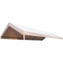 Ricambio Top Copertura Ecru 3x6 Per Gazebo Car Port Magnum Spalmato Pvc 260g/mq - Salone