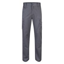 Pantalón Multibolsillo 103020b Gris/negro T-40 - Velilla