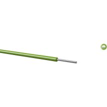 Kabeltronik 370103003 Wickeldraht 1 X 0.05 Mm² Grün 100 M