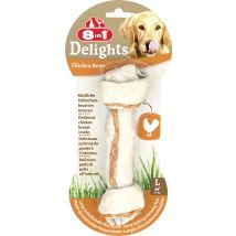 8in1 - Kauknochen Delights Chicken L Leckerli Kausnack Hundefutter