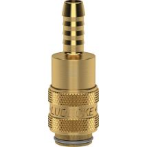 Raccord rapide – 9 mm – Laiton – Raccord pour circuit d'arrosage – LUDECKE