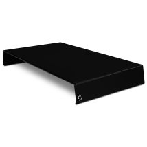 Lisa - Copri Fornelli Da Cucina 56,5x30x7,5 Cm In Ferro Luxury Plan Plus Nero