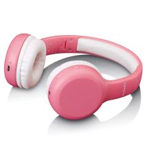 Bluetooth-kopfhörer Für Kinder Mit Lautstärkebegrenzer, Pink