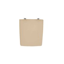 Ersatz-WC-Sitz SHANGA beige – Holzfaser (MDF) – 43 x 35,6 x 4,2 cm – Passend für Modelle 8434, 8435, 8426, 8438