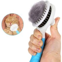 Spazzola Per Toelettatura Cani, Spazzola Per Gatti A Pelo Lungo, Spazzola Autopulente Per Cani E Gatti, Con Rimozione Dei Peli Con Un Clic, Per Cani E