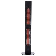 Sunred - Stand-infrarot-heizstrahler Dark Valencia Lounge 3000 Watt Schwarz