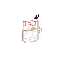 Scedil - Echafaudage M4 Lux (hauteur De Travail 3,9 M)