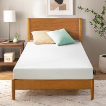 Zinus Materasso In Memory Foam, 90 X 190 Cm, In Memory Foam Con Gel Rinfrescante, Antiacaro, Certificato Certipur, Durezza Media, Comodo Letto Singolo