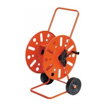 Avvolgitubo Carrello 110m Acciaio Verniciato – 71576 – Portata 110m tubo 1/2", 80m tubo 3/4" – Agrati