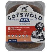 Raw Active Sausage Beef - 1kg - 384012 - Cotswold