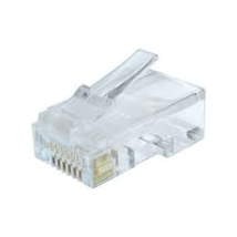 Modularstecker (adapter) 8p8c Für Massives Cat6 Lan-kabel, 10 Stück Pro Beutel Cablexpert