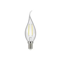 Ampolla Trasparente Fiamma Led E14 2.1w 250 Lm Bianco Caldo - Prolight