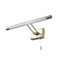Forum - Spa Chai Satin Brass 410mm Picture Light - Spa-30993-sbrs