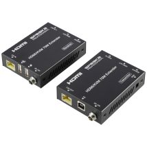 Sp-11562928 1 Port Hdmi Extender Set Über Pc Steuerbar 4096 X 2160 Pixel Schwarz - Speaka Professional