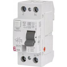 Interruttore Differenziale Eti Efi-p2 A 16/0.03 2p 0,03a