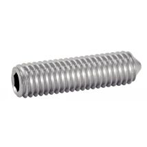 Acton - Tornillo Hexagonal Sin Cabeza - Acero Inoxidable A2 6x25 Mm - Caja De 100