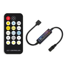 LEDBOX – Contrôleur RF Mini bande LED CCT – Accessoire pour ruban LED – Tension électrique