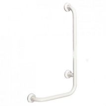 Corrimano Angolare Verticale in Acciaio Inox AISI 304 – Bianco – Accessori Inclusi – ASD