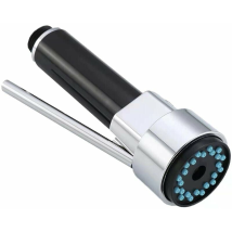 Douchette Robinet Cuisine Laiton Douchette Evier Cuisine Rétractable Mitigeur Douchette Remplacement Pour Robinet Douchette Extensible, Chromé, G1/2
