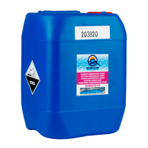Quimicamp Quimiacid PS 20 L konzentrierter Säure-Entkalker für Pools hochwirksamer Kalkentferner 25-27% HCl
