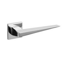 Poignée De Porte Design Denver Sur Rosace Chrome - M218nsb8bcr