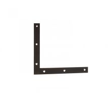 AfbAt – Foro quadro in acciaio preverniciato – 220 mm x 220 mm x 4 mm – Resistente e versatile per fai-da-te