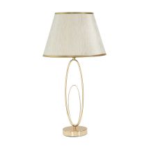 Tischleuchte Glam Flush, Metall, Gold, Ø 30x58 Cm