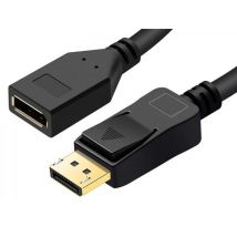 Microconnect Dp-mfg-100 1m Displayport Cavo Displayport Nero - Cavi Displayport (1 M, Displayport, Displayport, Maschio, Femmina, Nero)