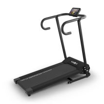 Tapis De Course Pliable 10 Km/h – Surface Amortie 34 X 100 Cm – Moteur 500w – Arrêt D'Urgence Magnétique – Roulettes Intégrées – Klarfit