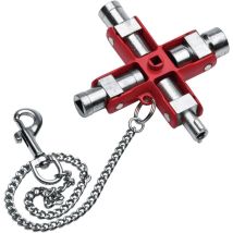 Nws - 2005-6-sb Schaltschrankschlüssel Zinkdruckguss Rot 1 St.