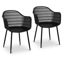 Fromm&starck - Silla - Set De 2 - Hasta 150 Kg - Asiento De 45 X 44 Cm - Negra