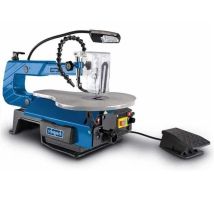 Scroll Saw Cut With Foot Switch Plastic Metal Plaster Scheppach Deco Xls