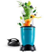 Gourmetmaxx Frullatore Mr. Magic 4 Pezzi Frullatore Per Frullati Con Capacità Di 400 W E 500 Ml Frullatore Compatto Con Coperchio Pratico Per Frullati