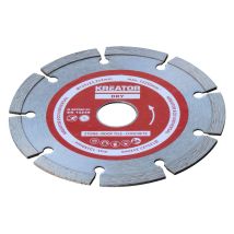 Kreator - Disco De Diamante Para Albañilería - Promo - Diámetro 22,2 Mm 3 Discos 125 Mm 2,0 Mm
