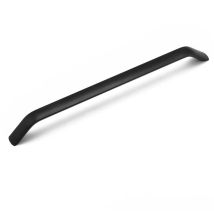 10x Poignées Et Boutons De Tiroir Cuisine Armoire Porte Poignées Placard Tiroir Chambre Meubles Tirer Entraxe Procédé De Sablage 224mm Noir