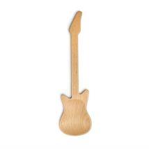 Cucchiaio Da Cucina - Kikkerland - Legno Di Faggio - Design Rock'n'roll - 14,5x8,9 Cm