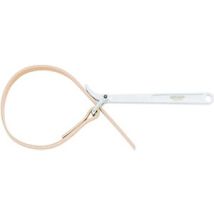 KSTOOLS – Llave de correa para desmontaje de filtros – Diámetro máximo 140 mm – Cromo vanadio – 220 mm
