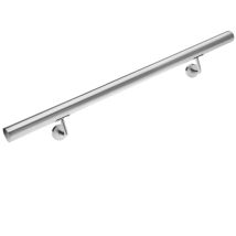 Corrimano Acciaio Inox V2a Ringhiera Scale Gradini Ingressi Giardini 80-600cm 100cm (de)
