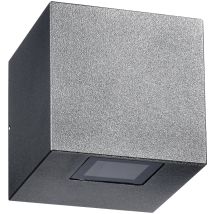 Prisma 303362 Led Applique Murale Anthracite Métallique Ip65 10 X 10 X 10 Cm Pil